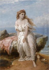 Miranda, The Tempest by Sir Thomas Francis Dicksee