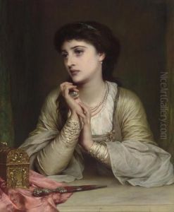 Distant Thoughts by Sir Thomas Francis Dicksee