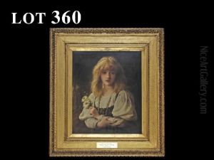 A Blonde by Sir Thomas Francis Dicksee