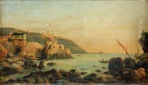 Le Chateau De L'anglais, Pres De Nice by Jules Didier