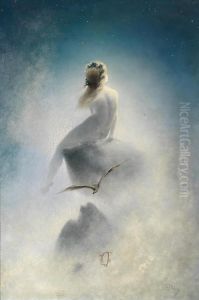Question To Thestars by Karl Wilhelm Diefenbach