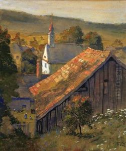 "dorf Mit Kirche"