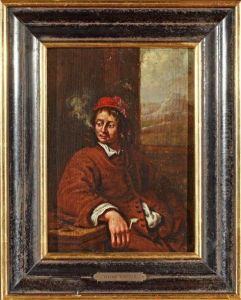 Jeune Fumeur Assis by Abraham Diepraam