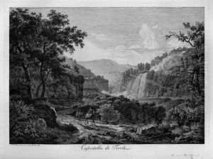 Cascatella Di Tivoli by Albert Christophe Dies