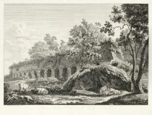 Avanzi Della Villa Di M. Bruto A Tivoli by Albert Christophe Dies