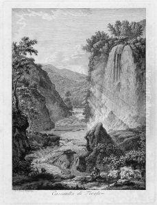 Cascatella Di Tivoli by Albert Christophe Dies