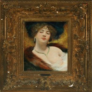 Woman With A Black Hat Andsnake Necklace