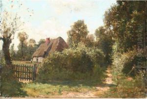 Chaumiere by Georges Pierre Dieterle