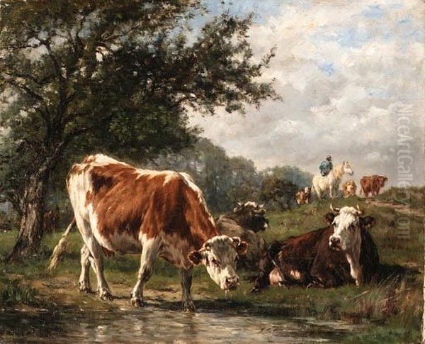 Vaches Dans Un Prairie - view 1