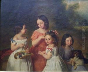 Four Young Girls