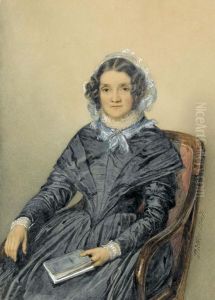 Bildnis Einer Sitzenden Dame Mit Buch