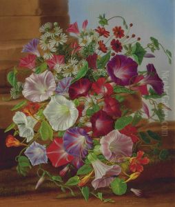 Still Life With Flowers by Adelheid Dietrich