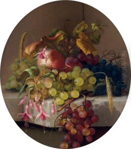 Still Life With Fruit by Adelheid Dietrich