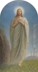 "stehender Christus". by Anton Dietrich