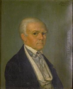 Portrat Von Franz Xaver Nager Als 55-jahriger by Carl Dietrich