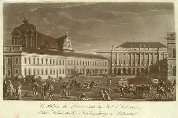Palac Namiestnika Krolewskiego W Warszawie - view 1