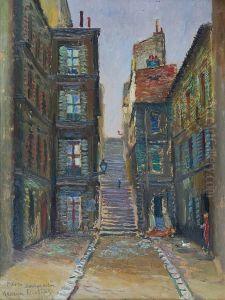 Montmartre 1931 by Henryk Dietrich