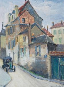 Motyw Z Montmartre by Henryk Dietrich