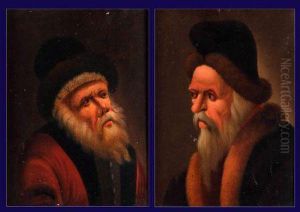 Portraits Of Bearded Gents In National Costume