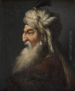 Portrait D'homme Au Turban