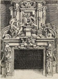 A Fountain With A Female Figure (andersen 11, 16.163)