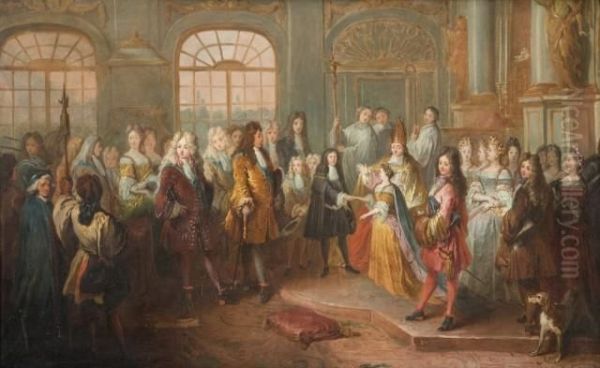Le Mariage De Louis De France, Duc De Bourgogne Et Demarie-adelaide De Savoie - view 1