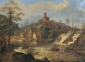 Signiert Und Datiert Unten Links: Diezler 1847.