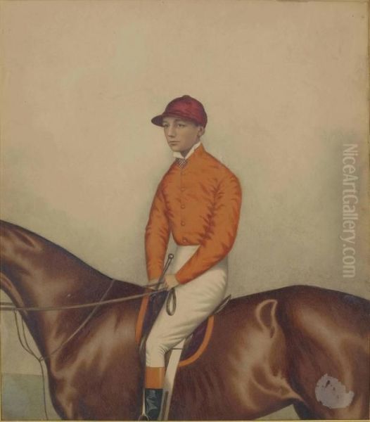 N. Robinson On Horseback - view 1