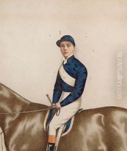 Portrait Of The Jockey Sam Lofts by Joshua Dighton