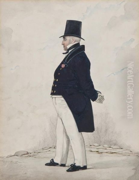 Six Portraits Of Gentlemen - view 1