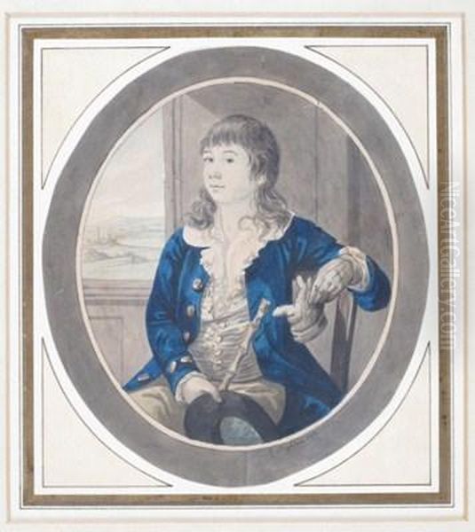 Portrait Of A Boy, Three-quarter Length Seated - view 1