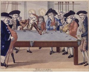 Billiards by Robert Dighton