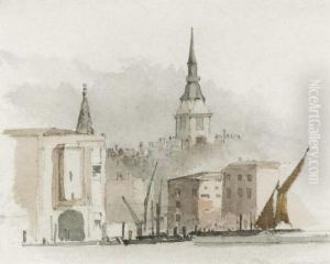The Thames At Chelsea by William Edward Dighton