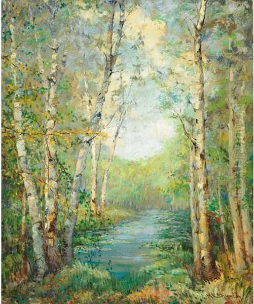Stream In Spring - view 1