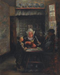 The Peasant""""""""s Repast by Mary Ella Williams Dignam