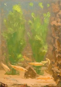 Gold Fish by Gerrit Willem Dijsselhof