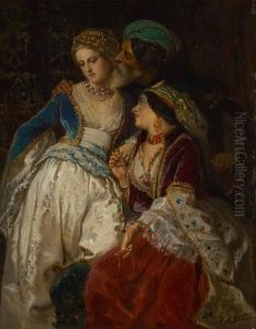 Les Favorites by Adolph Alexander Dillens