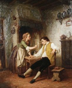 A Rude Awakening by Hendrick Joseph Dillens