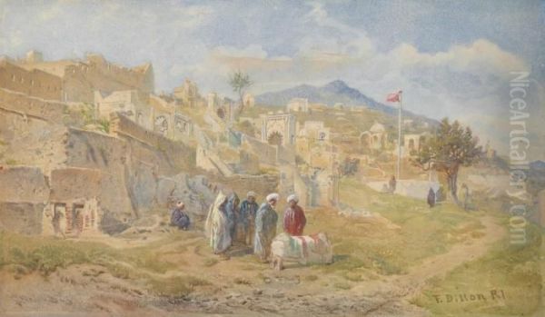Arab Cemetery, Tetouan, Morocco - view 1