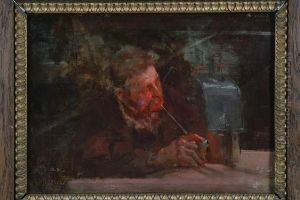 Le Fumeur De Pipe by Henri Patrice Dillon