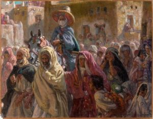 Les Prisonniers Du Cheikh by Alphonse Etienne Dinet