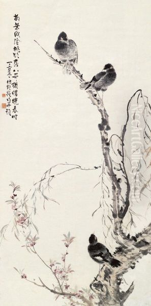 Birds And Flowers - view 1