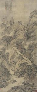 Lofty Mt. Lu After Shen Zhou by Huang Ding