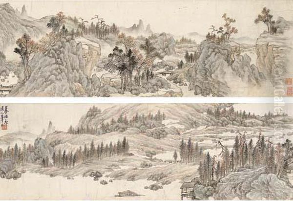 Mount Huang In Autumn - view 1