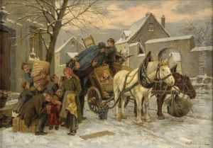 Der Umzug. by Otto Dinger