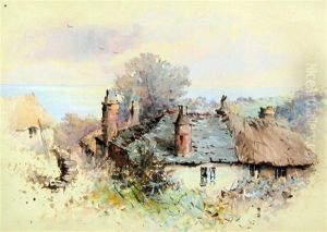 Cottages In Landscapes by Thomas, Junior Dingle