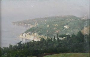 La Baie De Naples by Francesco Paolo Diodati