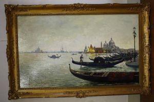 Gondels Te Venetie