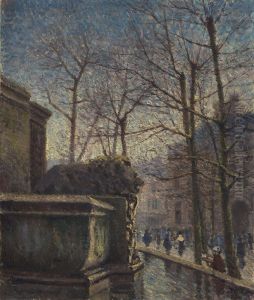 Fra Place Saint-sulpice, Paris by Carl-Edvard Diriks