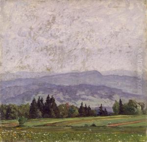 Fruhlingsstimmung Im Schwarzwald by Hermann Dischler
